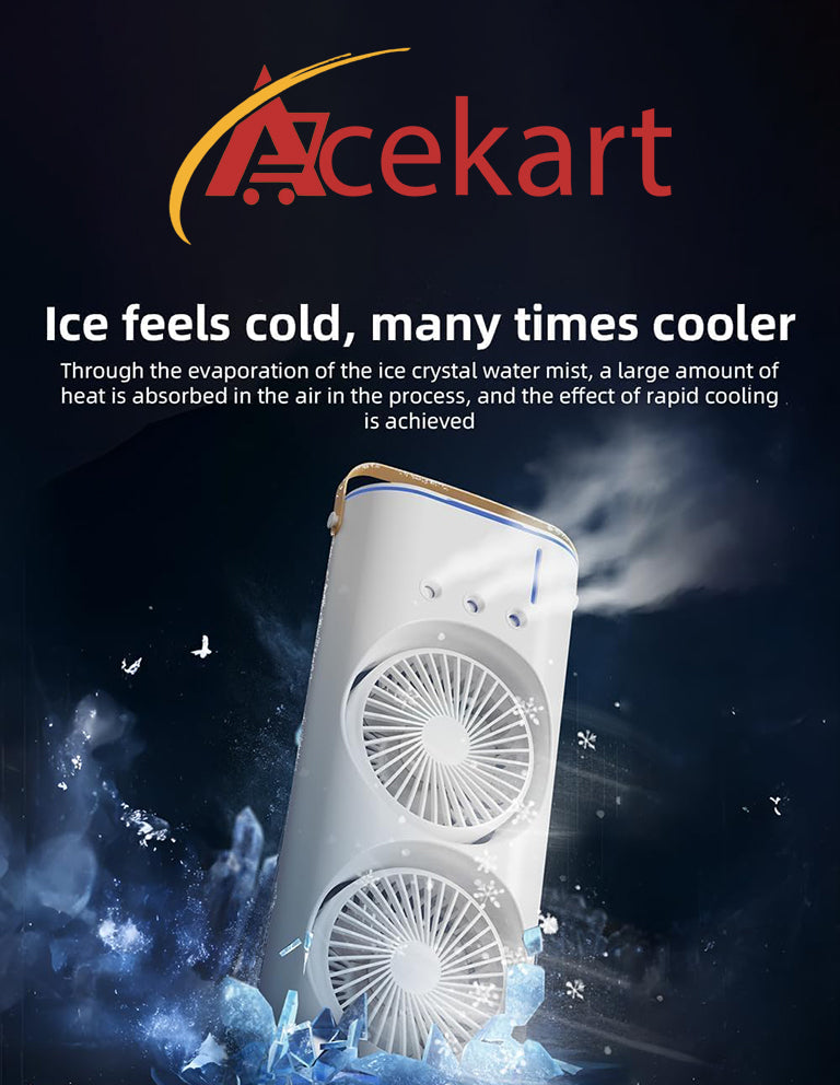 Rechargeable Air Conditioner Water Cooler
