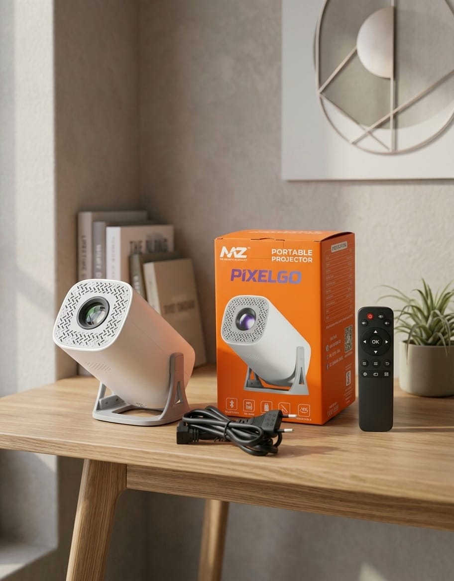 PixelGo Portable Smart Mini Projector | Home Theater Projector