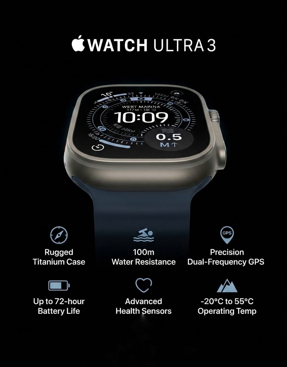 Apple Watch Ultra 3 Smartwatch