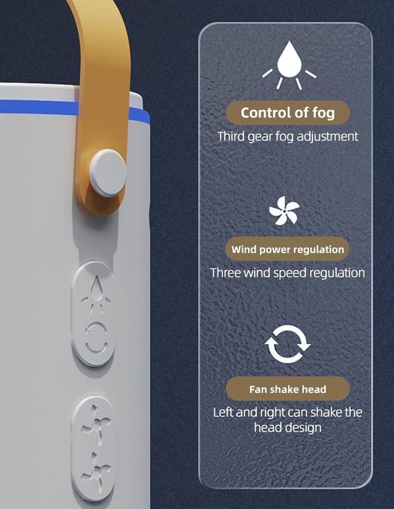 Rechargeable Air Conditioner Water Cooler