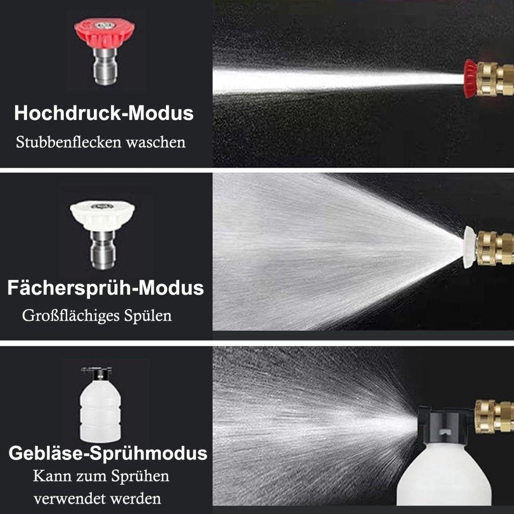 high pressure car washing gun