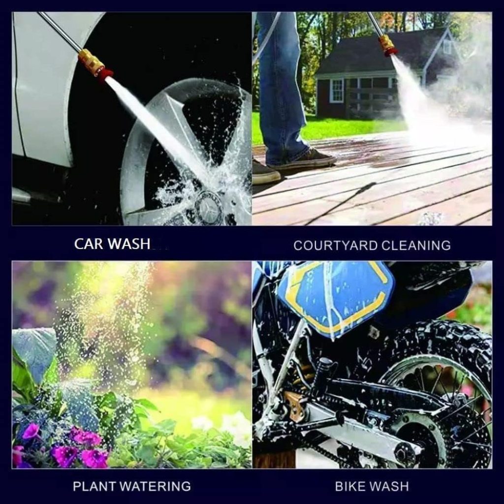 high pressure car washing gun
