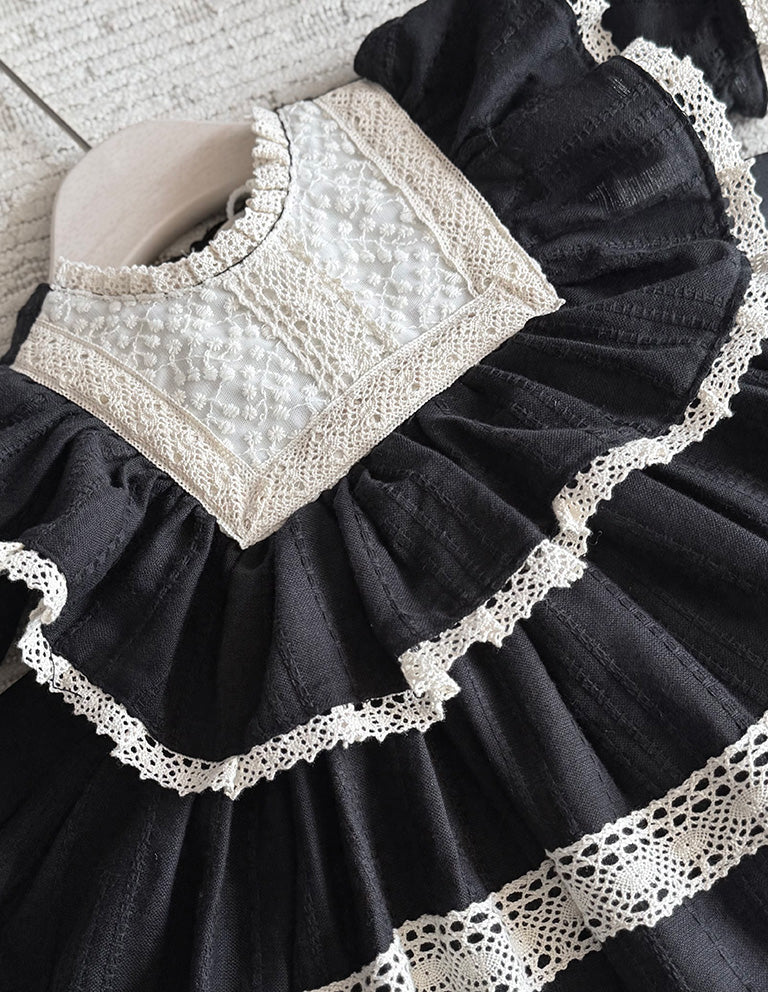 Lace Yoke Frock