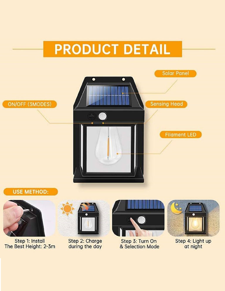 Solar Wall Lights Outdoor