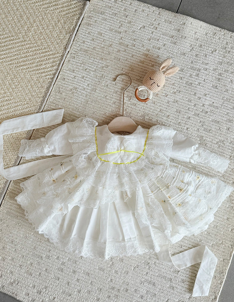 Tiered Lace Dress