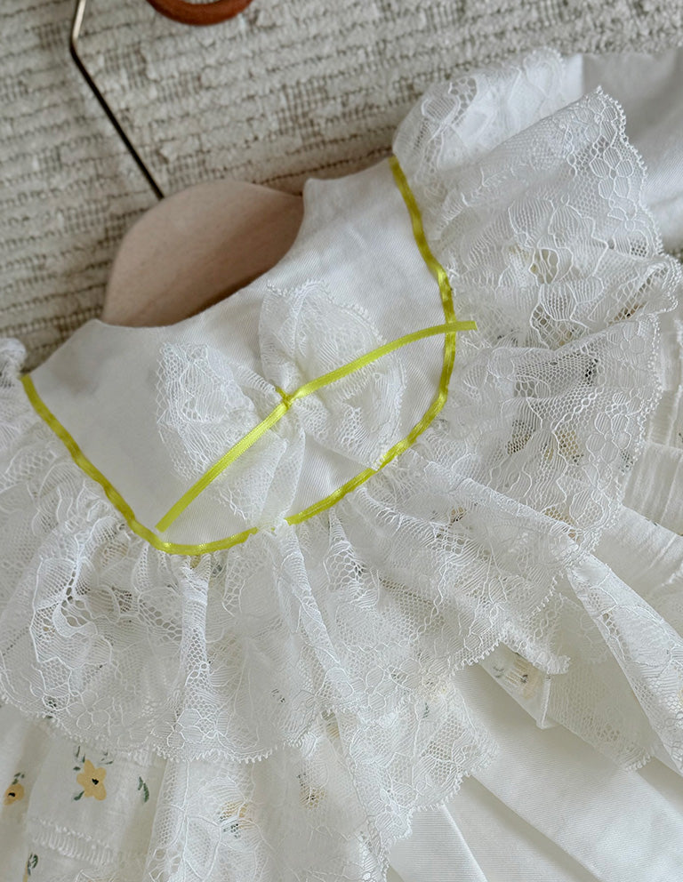 Tiered Lace Dress