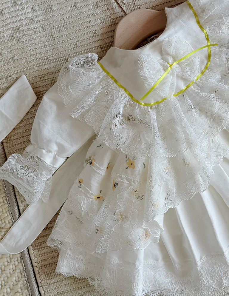 Tiered Lace Dress