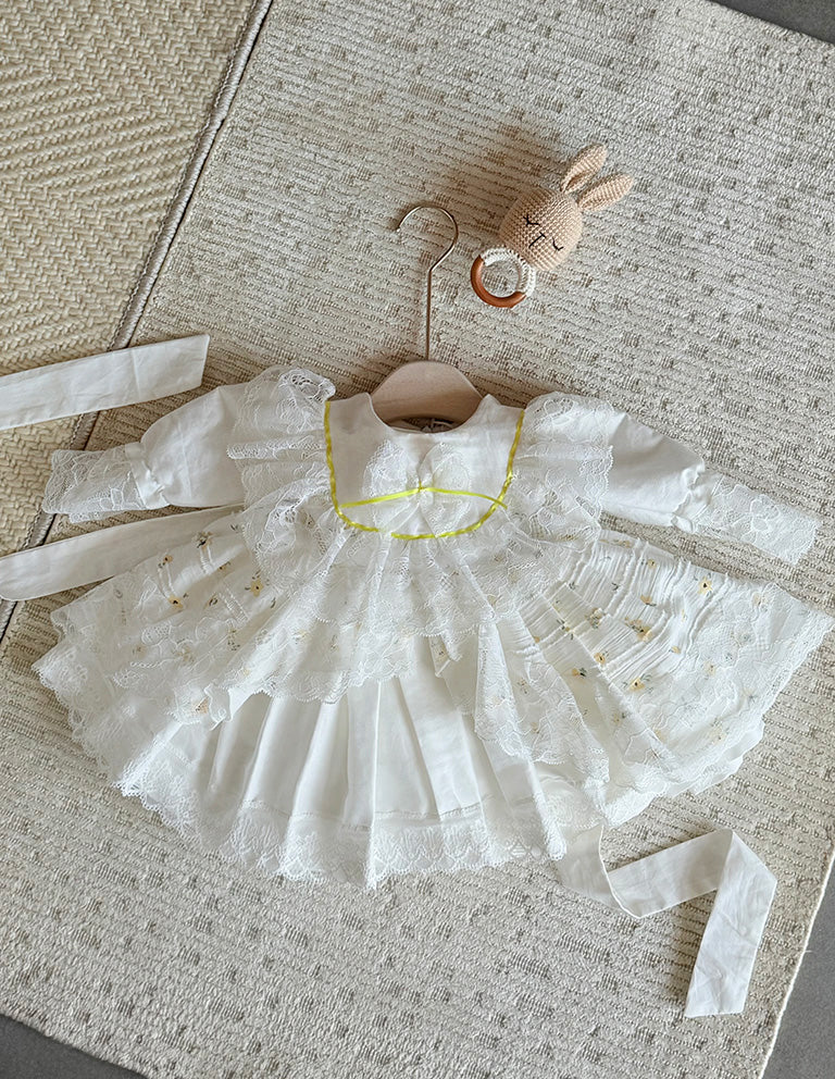 Tiered Lace Dress