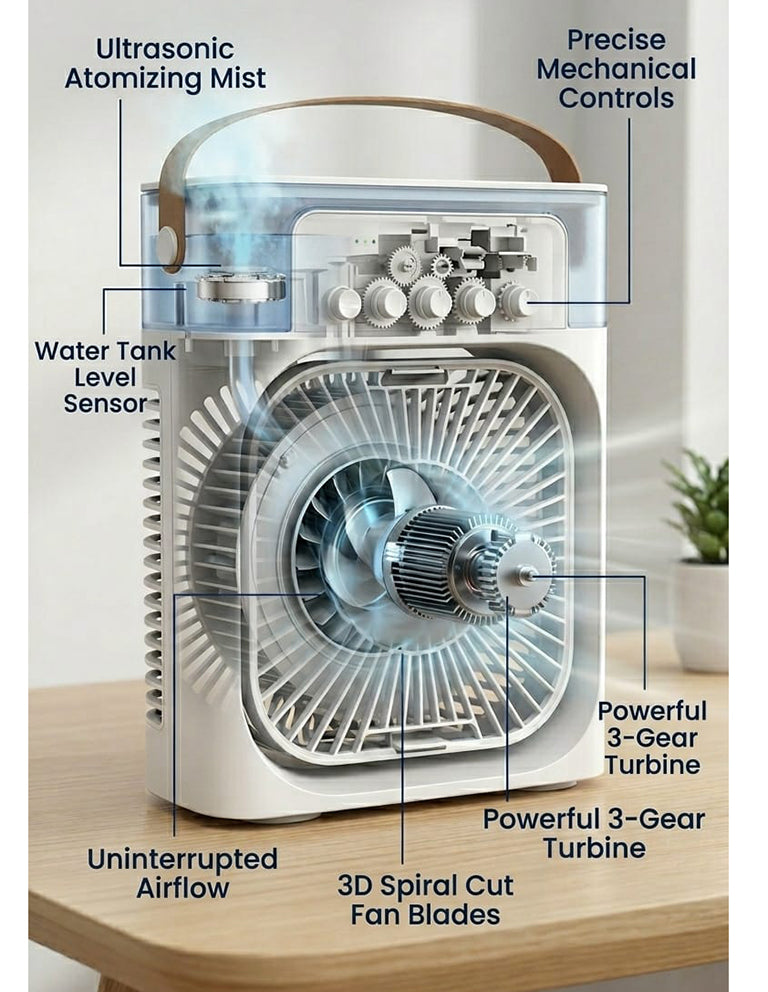Mini Cooling Fan Portable Mini AC